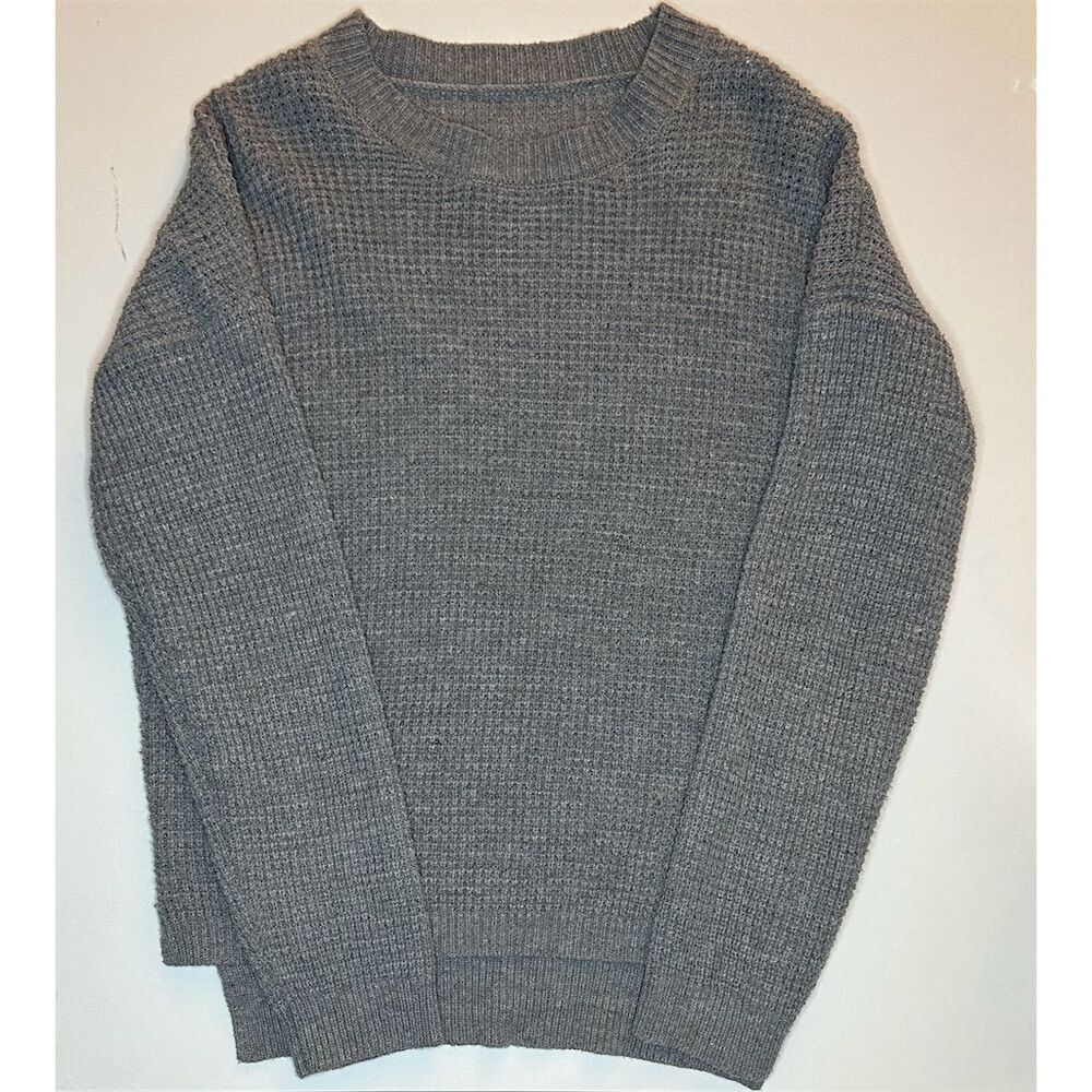 Amazon Gray Crew Neck Sweater